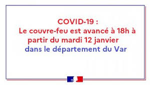 Même décision pour le var, à partir de mardi. Covid 19 Curfew At 6 P M In The Var From Tuesday January 12