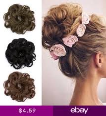 Curly Messy Bun Hair Piece Scrunchie Updo Cover Hair Extensions Real As Human Bun Hair Piece Hair Accessories Bun Wigs Hair Extensions