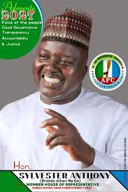 JUST TO KNOW BRIEF ABOUT HON SYLVESTER ANTHONY (BRANDO)* Meet Hon. Sylvester  Anthony (Brando) A selfless servant. A visionary leader. A true community  builder. From the heart of Zangon Kataf, Brando stands