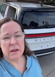 She bought a Tesla Model Y last year for $63,000. She decided she didn't  like Elon Musk anymore, so she traded it in for a Rivian. She transferred  $24,000 of negative equity