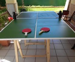 These sorts of small tables can be placed in any part of the. Easy Folding Ping Pong Table 4 Steps With Pictures Instructables
