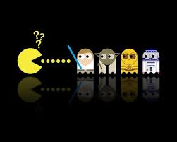 Pacman Star Wars 3 Poster By Nicowriter Awesome Star Wars Art Star Wars Pictures Star Wars Awesome