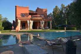 Vou316 Villa Berbere Grande Piscine Route Ourika Grandes Piscines Marrakech Maroc Marrakech