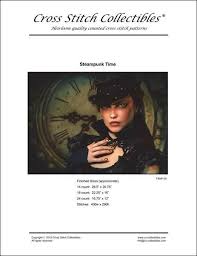 Steampunk Time Fantasy Cross Stitch Collectibles Stitchinko