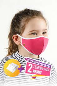 Yikanabilir 3 Katli Maske Cocuk Pembe Cocuk Maskesi Pembe Emaa Turkiye Maskeleri Koronaya Karsi Onleminizi Alin Kot Sort Sort Kotlar