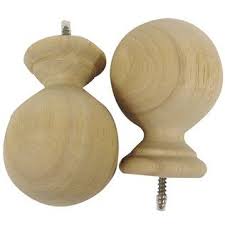 For My Diy Curtain Rods Unfinished Wood Pole Ball Finials Shop Hobby Lobby Wooden Curtain Rods Curtain Rods Diy Curtain Rods