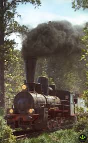 Artstation The Train Raphael Dalpe Train Environmental Art Image