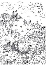 Kijk voor knutselideeën even bij lenteknutsels. Gratis Kleurplaten Jungle Dieren Coloring And Drawing