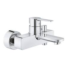 Mitigeur Mecanique De Baignoire Chrome Brillant Grohe Lineare Mitigeur Bain Douche Mitigeur Douche Et Douche Encastree
