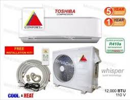 Cool products from dealers across the country (you can find them by checking their website). 12 000 Btu Ductless Air Conditioner Heat Pump Mini Split 110v 1 Ton With Kit Ebay
