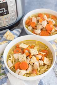 All you need is a few ingredients to have this classic chicken soup recipe ready in no time! The Best Instant Pot Pressure Cooker Chicken Noodle Soup