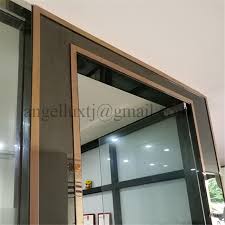 With a few fundamental tips, you can learn to trim a door with a light gauge brad nailer works extremely well for this as the hole it leaves is very small and easy to fill with putty. China Factory Price Of 304 Color Stainlesss Steel Door Trim Profile China Door Trim Door Profile