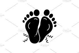 Numbness Tingling Icon Icon Saint Pierre And Miquelon Webpage Design