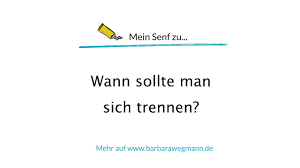 Frage dich, warum dir das passiert ist. Wann Sollte Man Sich Trennen