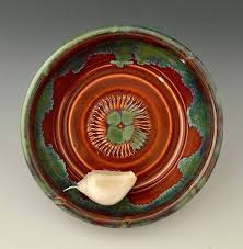 Garlic Grater Olive Oil Dipping Dish Garlic Plate Saucer By Northwind Pottery By Northwindpottery On Etsy Http Food Safe Glazes Garlic Grater Decorative Bowls
