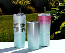Do not apply clear enamel over stops rust bright coat finish or aluminum finish. How To Make Your Own Glitter Yeti Cup