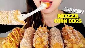 This is a called corn dog, in english, but called something else in korean. Korean Corn Dog Recipe No Yeast Or Cornmeal Required