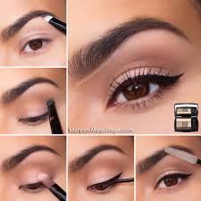Natural Make Up For Brown Eyes Shimmer Eye Makeup Eyeshadow Tutorial Natural Eyeshadow Tutorial