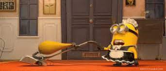 Minions Vacuum Gif Minions Vacuum Maid Discover Share Gifs Life Changes Life Move Out Cleaning