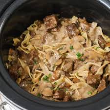 Crock Pot Beef Stroganoff Prep Time 20 Minutes Cook Time 4 Hours Total Time 4 Hours 20 Minutes Ser Crockpot Recipes Beef Crockpot Beef Beef Stroganoff Crockpot