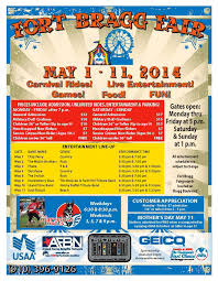 2014 Fort Bragg Fair May 1 11 Faytoday Fort Bragg Braggs Carnival Rides