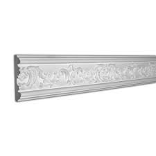 20% off your lowe's advantage card purchase: Other Lumber Composites 1 1 2 Height Pu Molding Chair Rail Panel Moulding Molding White Home Garden