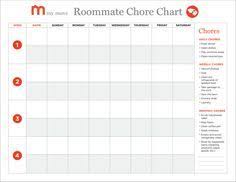 Creating A Roommate Chore Chart In 5 Easy Steps My Move In