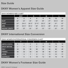 Dkny Size Chart Related Keywords Suggestions Dkny Size