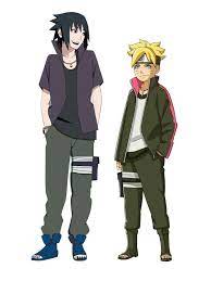 I Think Boruto S Outfit Was Inspired From Sasuke S Road To Ninja Outfit Boruto Sasuke Naruto