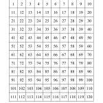 120 chart partially filled a free printable hundreds