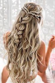 39 Totally Trendy Prom Hairstyles For 2020 To Look Gorgeous Wedding Hair Trends Braids For Long Hair Medium Hair Styles