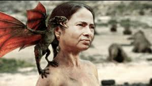 A thread on twitter asking his followers to share their best memes on mamata. Spoiler Alert Mamata Banerjee The Dragon Queen Without Any Dragons Gameofthrones The Fauxy