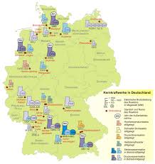 See munchen photos and images from satellite below, explore the aerial photographs of munchen in germany. Deutschlandkarte Mit Steckbriefen Der Deutschen Akws Bund E V