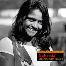 When I first met Naheeda Ansari two years ago, I couldn't help but notice  the sheer positivity and radiance she emanated. Naheeda Ansari's ebullient  aura becomes even more prominent when she speaks