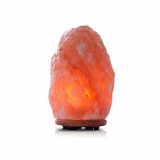 Himalayan Salt Lamp Natural Crystal Sea Salt Rock Night Light Electric Bulb Cord