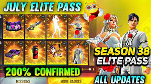The 12 free fire teams that have managed to qualify for the grand finals of ffpl india 2021 summer are as follows, team elite. July Elite Pass Free Fire 2021 Season 38 Elite Pass Full Video July Elite Pass Free Fire Youtube