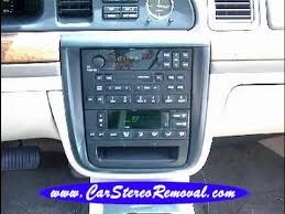 With this feature, radio volume automatically changes slightly with vehicle speed to compensate for road and wind noise. Lincoln Continental Car Stereo Removal Youtube