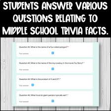 · what is the largest freshwater lake in the world? General Middle School Trivia 1 Break Out Activity By Smart Pug Teaching