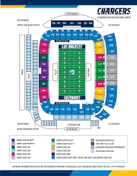 inquisitive chargers stadium seating map firstenergy stadium