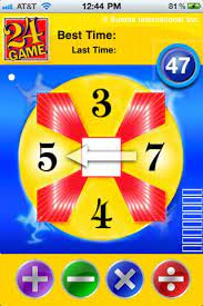 24 Game Single Digits Math Apps Math Homeschool Math