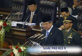 Sep 04, 2019 · kutipan pidato berikut untuk soal nomor 9 ! Contoh Soal Pas Bahasa Indonesia Kelas 9 Pidato Persuasif Semester 1