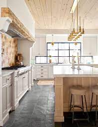 Slate tile kitchen floor pictures. 75 Beautiful Slate Floor Kitchen Pictures Ideas July 2021 Houzz
