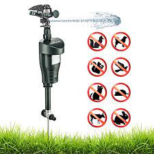 We did not find results for: Activated Motion Sensor Water Sprinkler Animal Repellent Ultra Humane Safe Way Of Scaring Away Wild Animals Cats Dogs Birds Squirrels Etc Effective Motion Detector Sprinkler Metal Stake