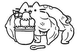Cute food coloring pages are a fun way for kids of all ages to develop creativity focus motor skills and color recognition. Pusheen Coloring Pages 70 Pieces Print For Free Wonder Day Coloring Pages For Children And Adults
