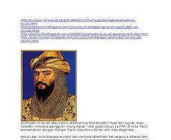 Akhirnya salahuddin melawannya dan menyatakan diri sebagai raja untuk wilayah mesir dan syan pada tahun 571. Sifat Peribadi Salahuddin Al Ayyubi Voooty