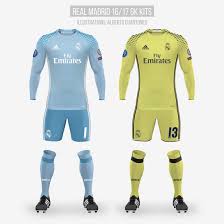 Manufactured by adidas, this premium kit ranges from the exact match day shirts worn by the professionals through to team branded shirts for more casual wear. Real Madrid 16 17 Goalkeeper Kits