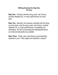 All lyrics provided for educational purposes and personal use only. Name Date John Mayer S Daughters