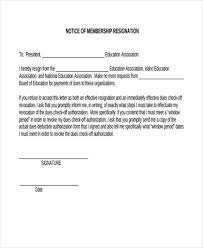 These rules can be followed whether you're turning in a traditional resignation letter or if you're resigning over email. Membership Resignation Letters Template 12 Free Word Pdf Format Download Free Premium Templates