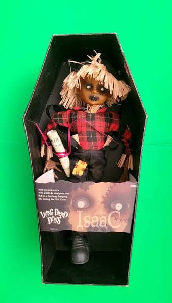 Living Dead Dolls' Isaac the Scarecrow. – Angus Oblong.