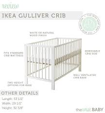 Ikea Baby Cot With Ikea Mattress Babies Kids Baby Nursery Kids Furniture Cots Cribs On Carousell